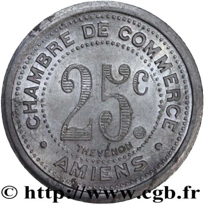 25 Centimes back