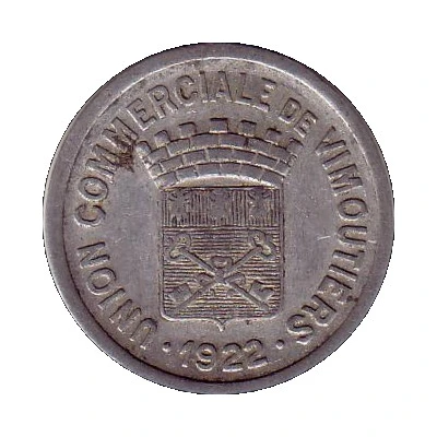 25 Centimes front