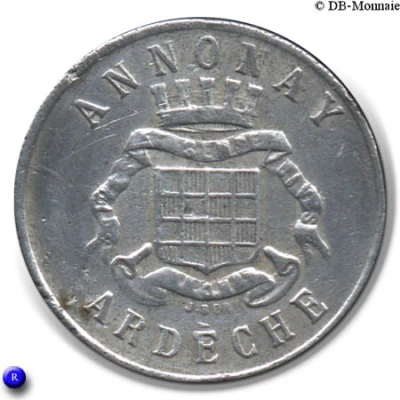 25 Centimes front