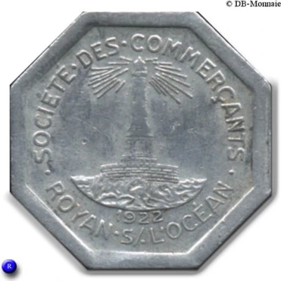 25 Centimes front