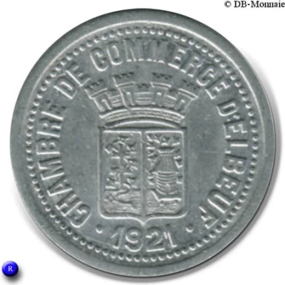 25 Centimes front