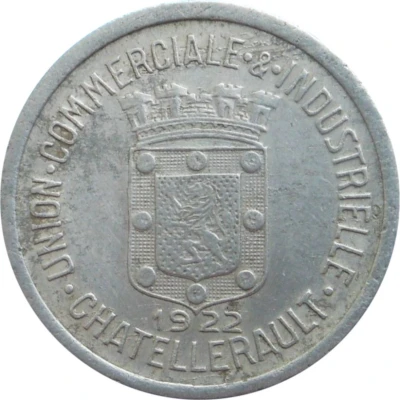 25 Centimes front