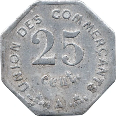 25 Centimes back