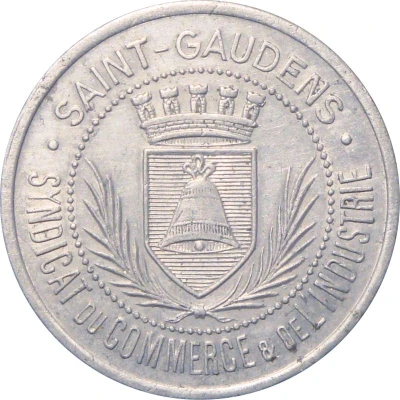 25 Centimes front