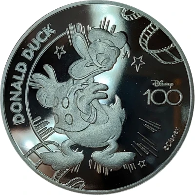 25 Cents Donald Duck back