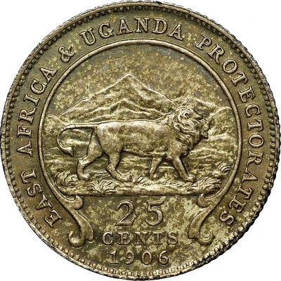 25 Cents - Edward VII back