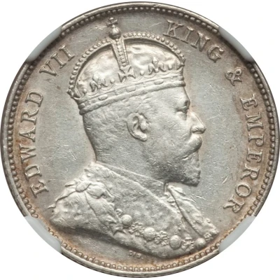 25 Cents - Edward VII front