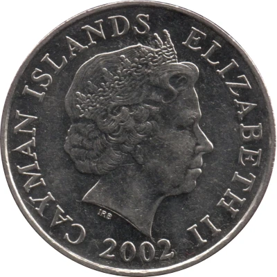 25 Cents - Elizabeth II 4th portrait front