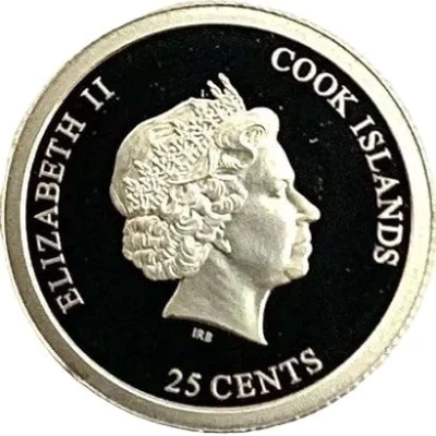 25 Cents - Elizabeth II Mercury front