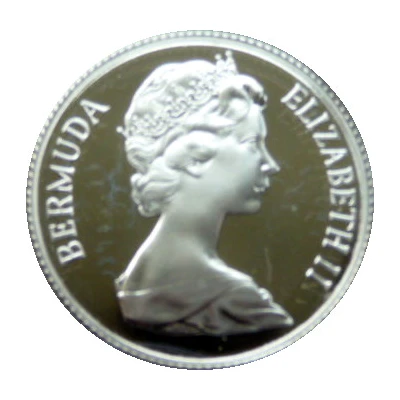 25 Cents - Elizabeth II St. George; Silver Proof Issue front