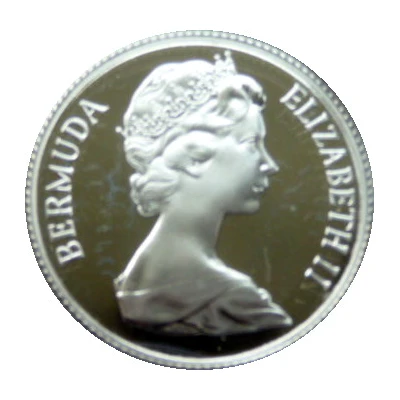 25 Cents - Elizabeth II Warwick Parish; Silver Proof Issue front