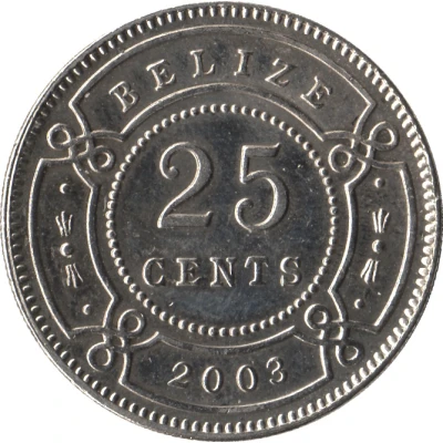 25 Cents - Elizabeth II back