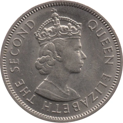 25 Cents - Elizabeth II front