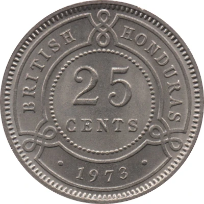 25 Cents - Elizabeth II back