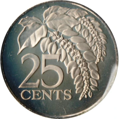 25 Cents - Elizabeth II back