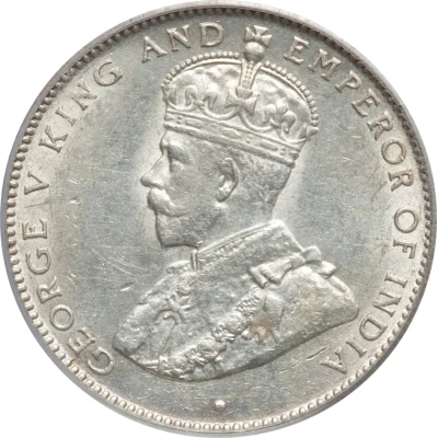 25 Cents - George V front