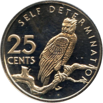 25 Cents Harpy - Set Issue back