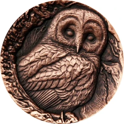 25 Cents Tawny Owl back