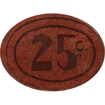 25 Céntimos Castellar del Vallès front