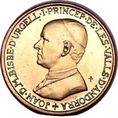 25 Cèntims - Joan Martí i Alanis Episcopal Co-Prince front