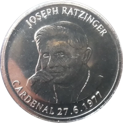 25 Cèntims Pope Benedictus XVI back