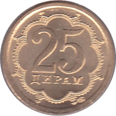 25 Diram magnetic back