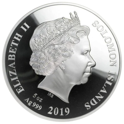 25 Dollars - Elizabeth II Apollo XI front