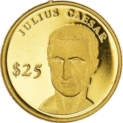 25 Dollars Julius Caesar back