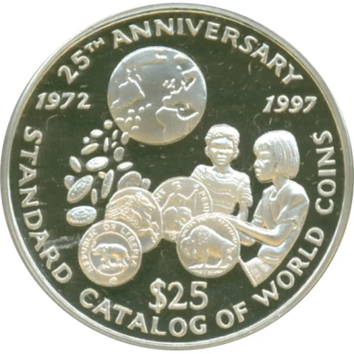 25 Dollars Standard Catalog of World Coins back