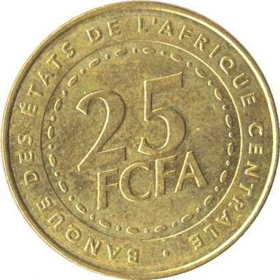 25 Francs CFA front