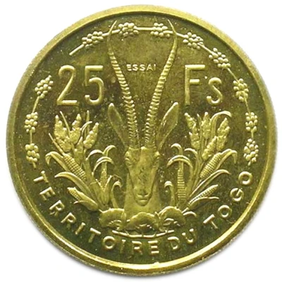 25 Francs Union française Essai back