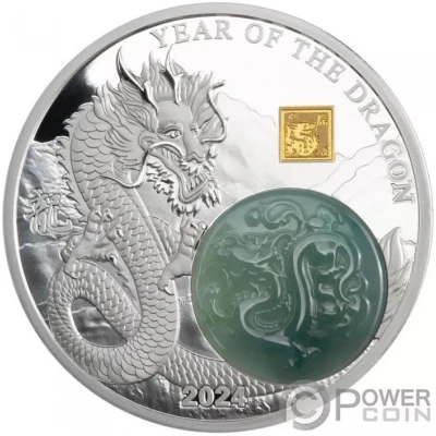 25 Francs Year of the Dragon back