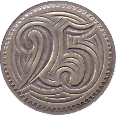 25 Haléřů back