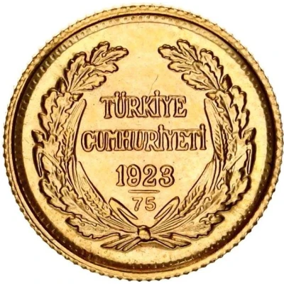 25 Kuruş Gold Bullion Coinage front