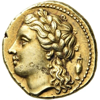 25 Litrai - Agathocles 317 BC - 289 BC front