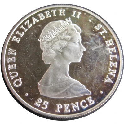 25 Pence - Elizabeth II Year of Scout ND front