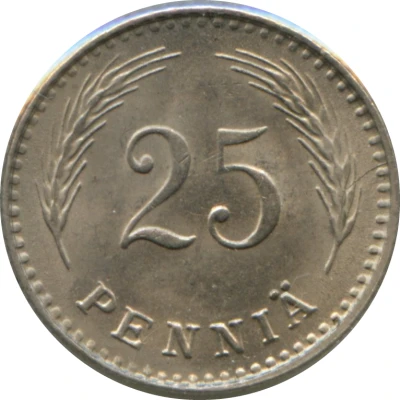 25 Pennia back