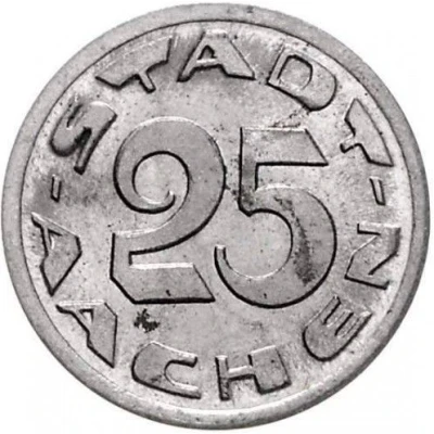 25 Pfennigs - Aachen front