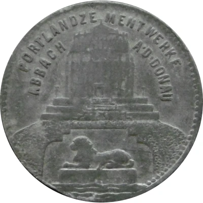 25 Pfennigs - Abbach (Portlandzementwerke) ND front