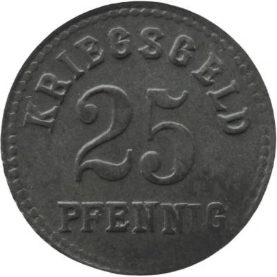 25 Pfennigs - Furtwangen back