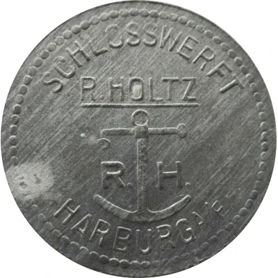 25 Pfennigs - Harburg (Schlosswerft R. Holtz) ND front