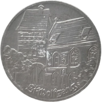 25 Pfennigs - Rothenburg ob der Tauber St. Wolfgang back