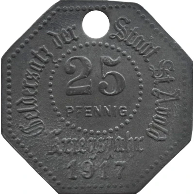 25 Pfennigs - Sankt-Avold front