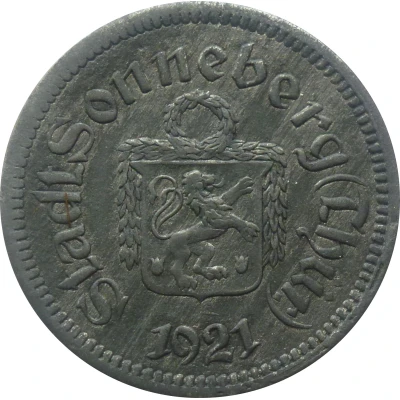 25 Pfennigs - Sonneberg front