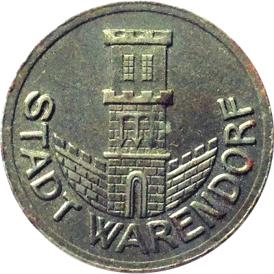 25 Pfennigs - Warendorf front