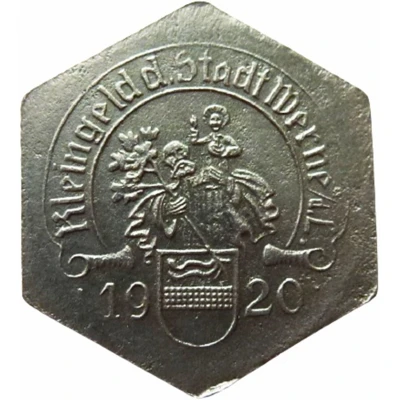 25 Pfennigs - Werne a. d. Lippe front