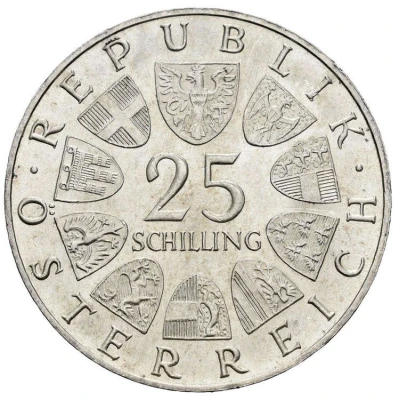 25 Schilling Maria Theresia front