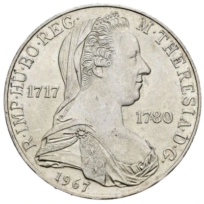 25 Schilling Maria Theresia back