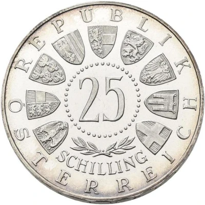 25 Schilling Mozart front