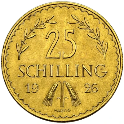 25 Schilling back